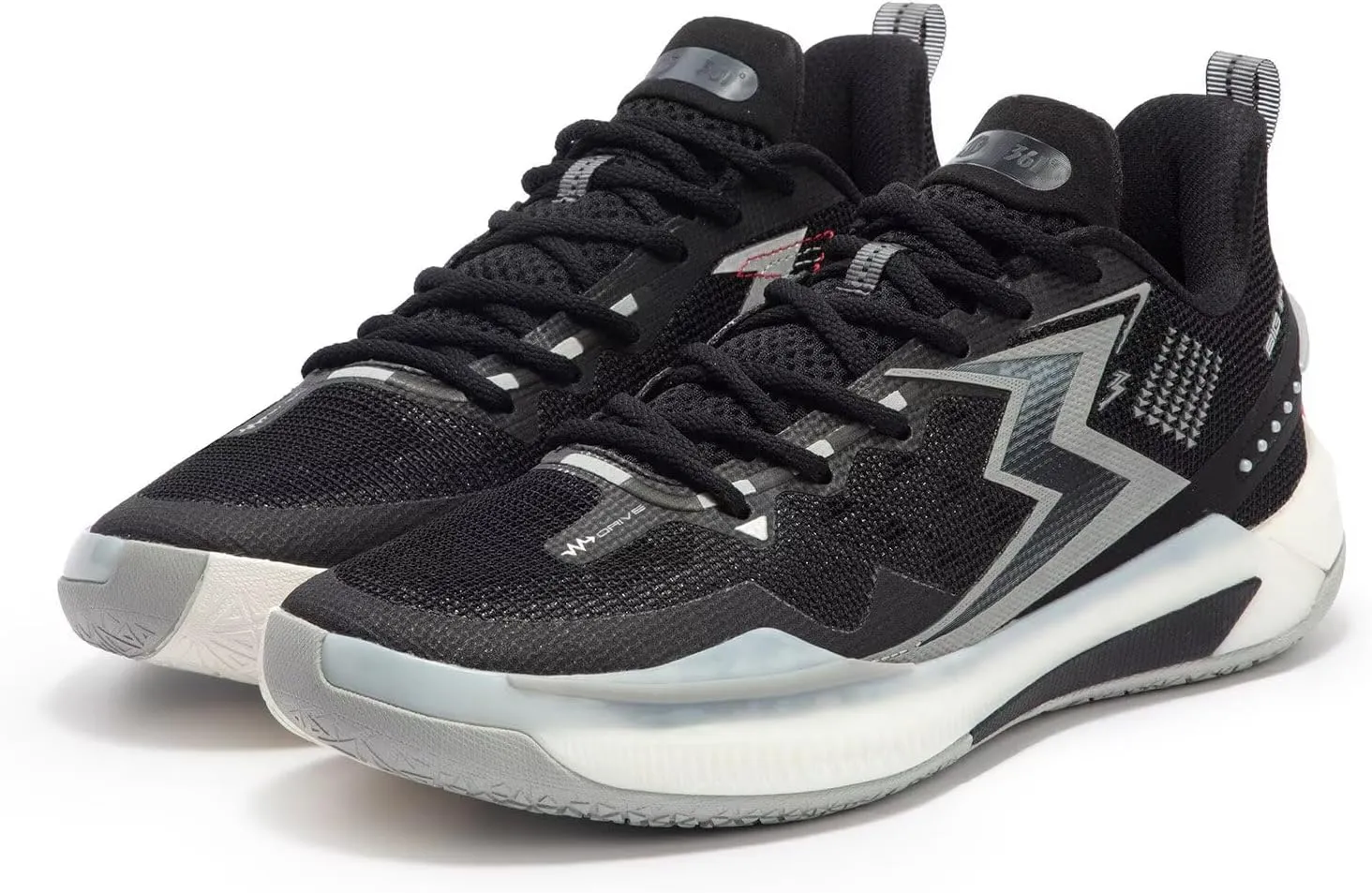361° Big3 5.0 Quick Basketball Shoes for Men Breathable Outdoor Sneakers Cushioning,Anti Slip Practice Student Sports Shoes for Teens and Adults,Caldwell Pope Zapatillas de baloncesto Hombre