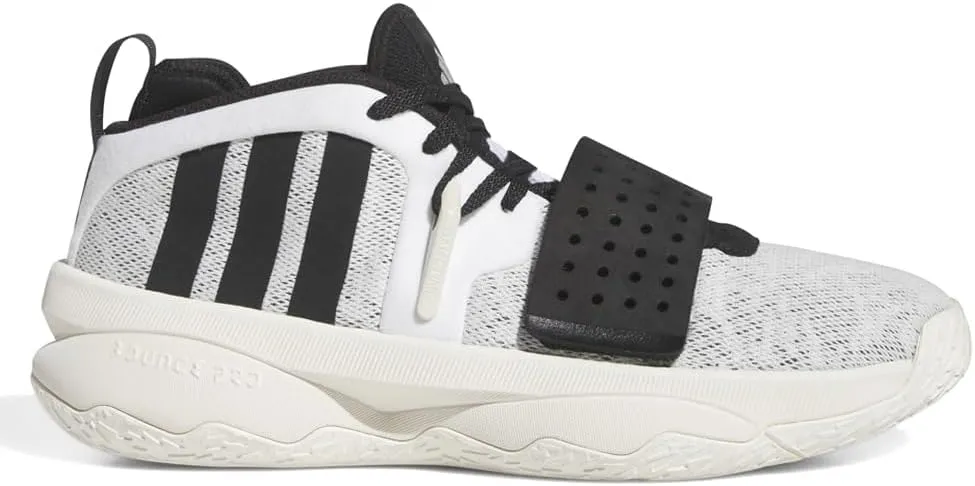 adidas Mens Dame 8 Extply Basketball Sneakers Shoes - White - Size 10.5 M