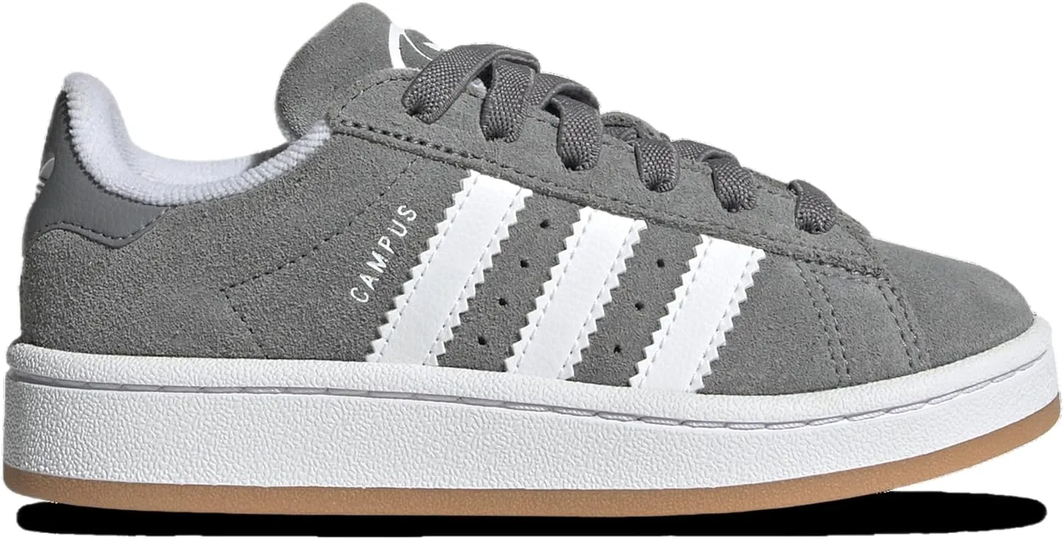Adidas Originals Campus 00s CF EL - Boys' Preschool (JI4330, Gum/Grey/White)