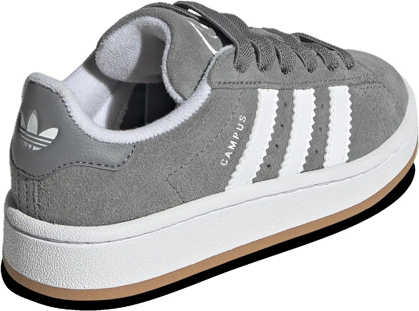 Adidas Originals Campus 00s CF EL - Boys' Preschool (JI4330, Gum/Grey/White)