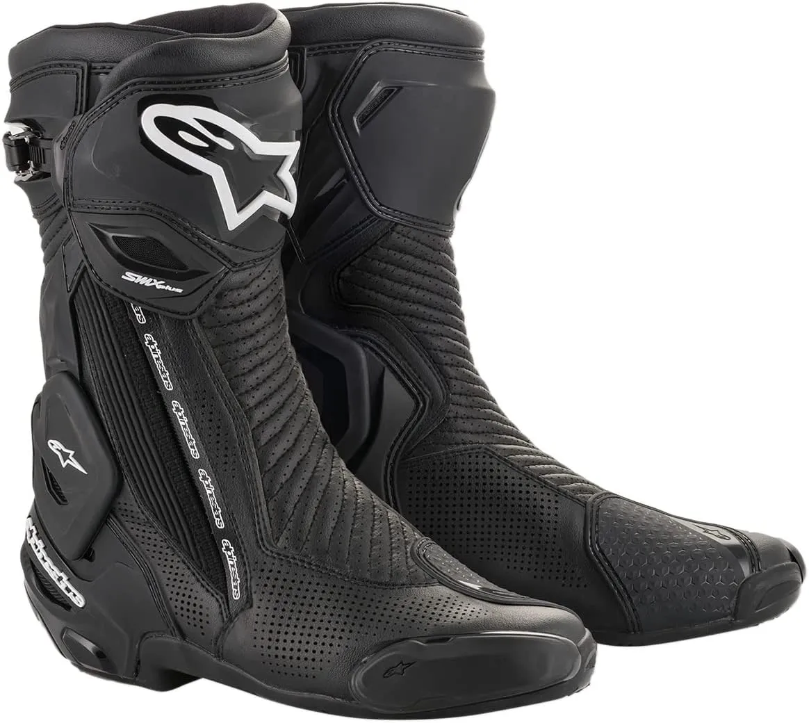 Alpinestars SMX Plus v2 Vented Boots (48) (BLACK)