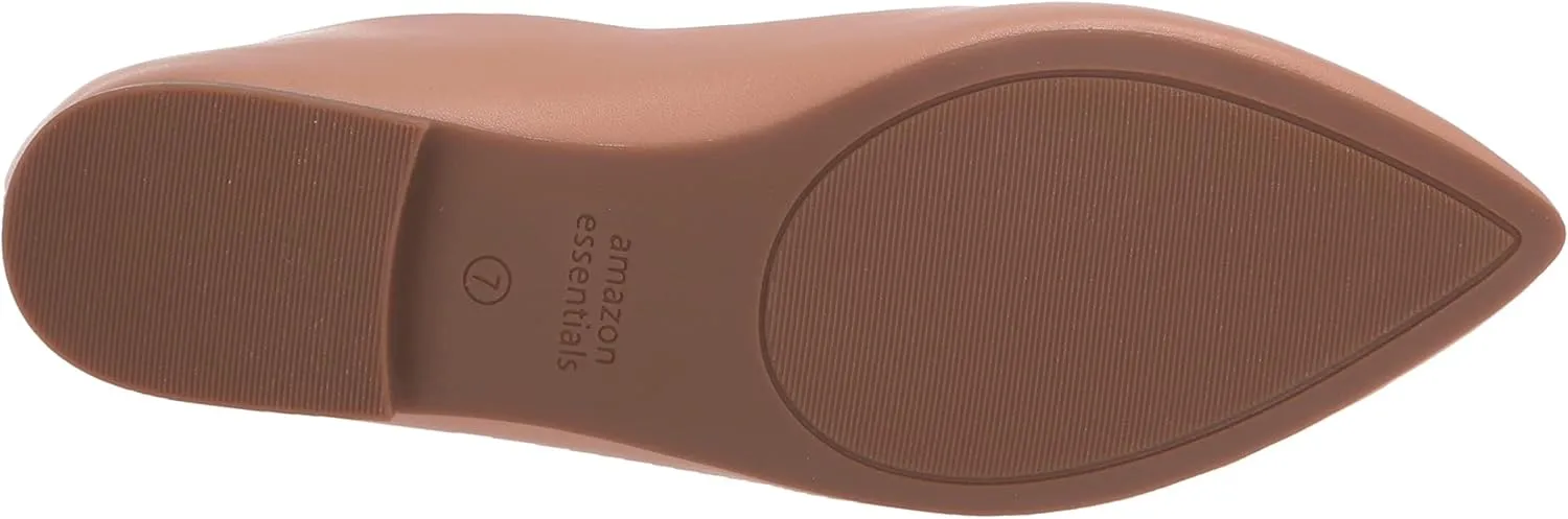 Amazon Essentials Women's Pointed-Toe Ballet Flat
