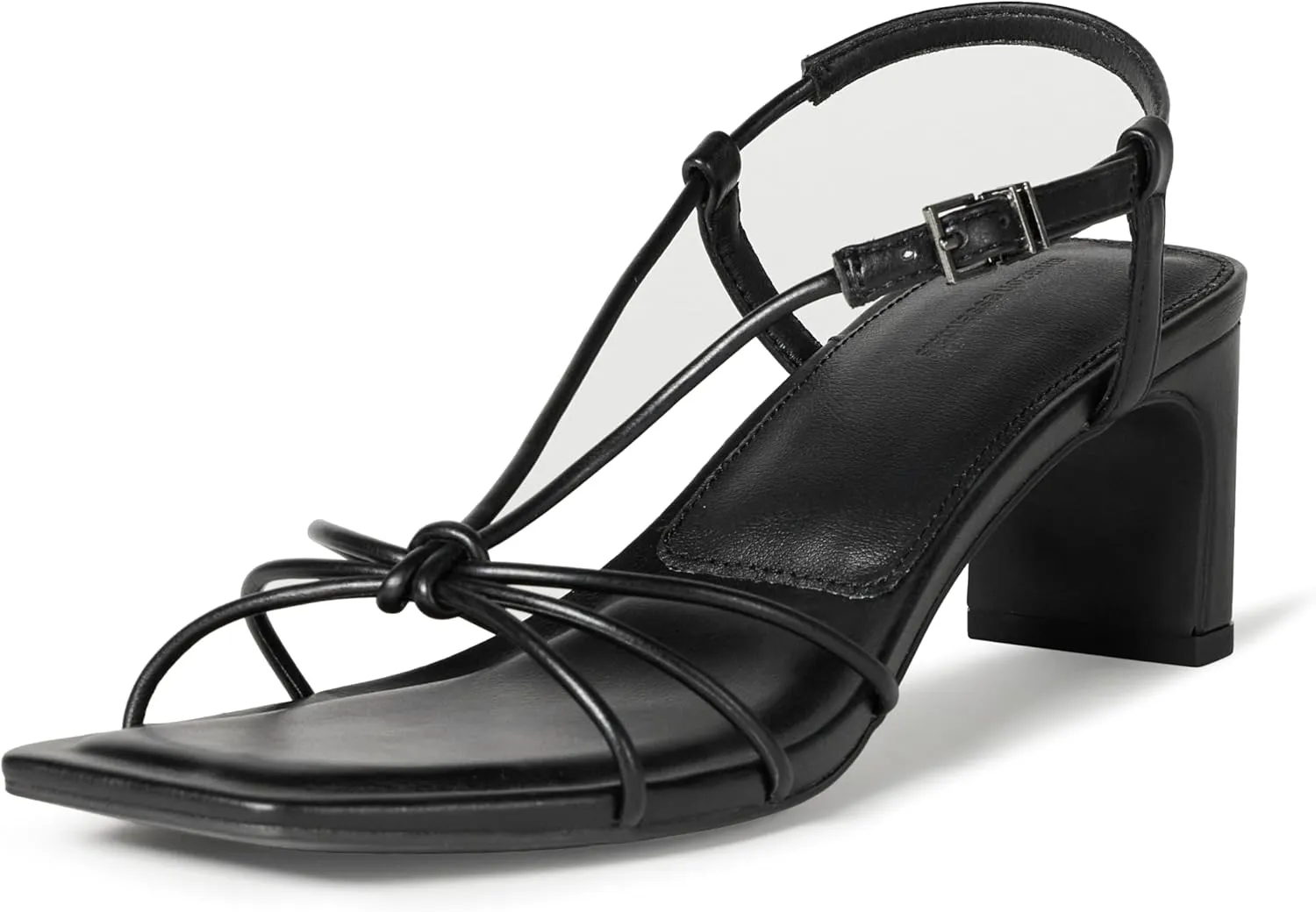 Amazon Essentials Women's Strappy Block Heel Sandals