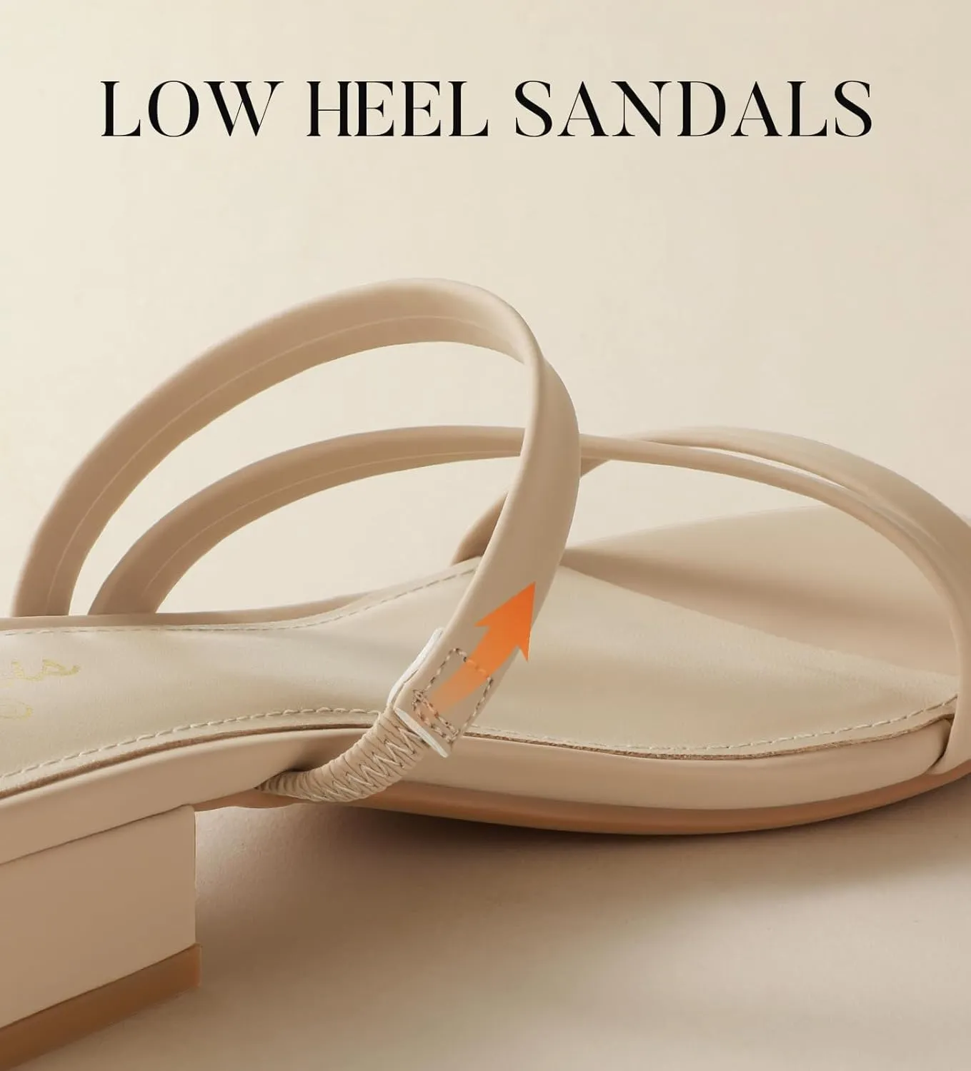 Ankis Black Nude White Strappy Heels Women 1 Inch Low Chunky Block Heel Heeled Sandals Square Open Toe Slip On Slides Mules