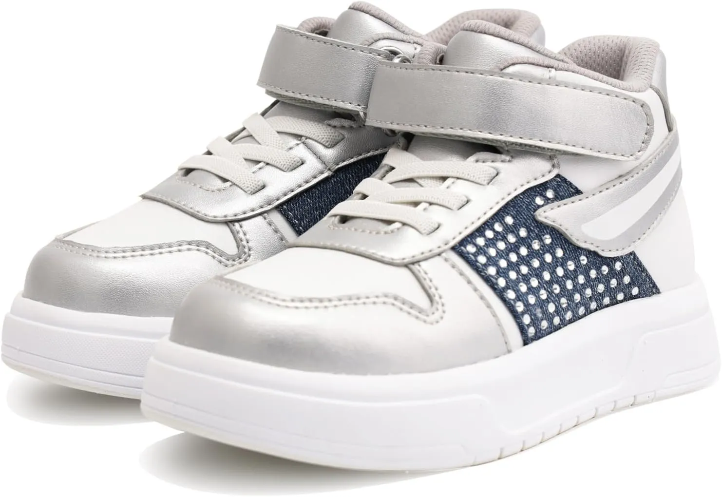 Ankle and Arch Support Toddler Orthopedic Shoes,Girls'Thick Sole Sneakers