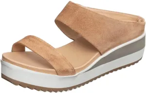 Antelope Women's Cascade Suede Wedge Platform Sandals