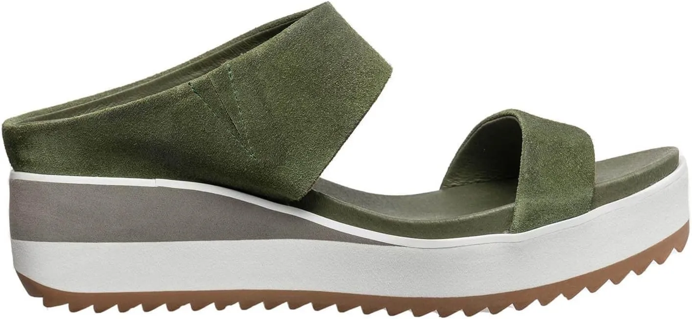 Antelope Women's Cascade Suede Wedge Platform Sandals