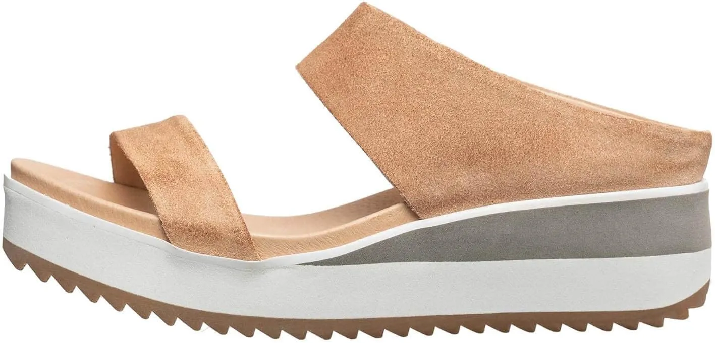 Antelope Women's Cascade Suede Wedge Platform Sandals