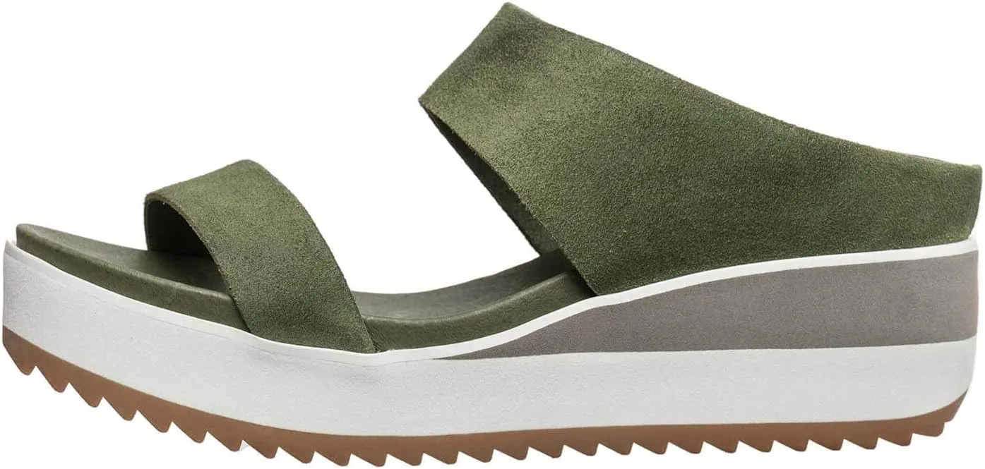 Antelope Women's Cascade Suede Wedge Platform Sandals