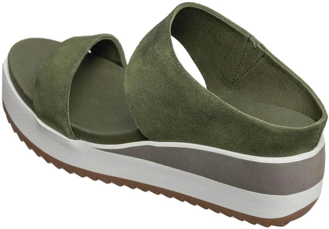 Antelope Women's Cascade Suede Wedge Platform Sandals