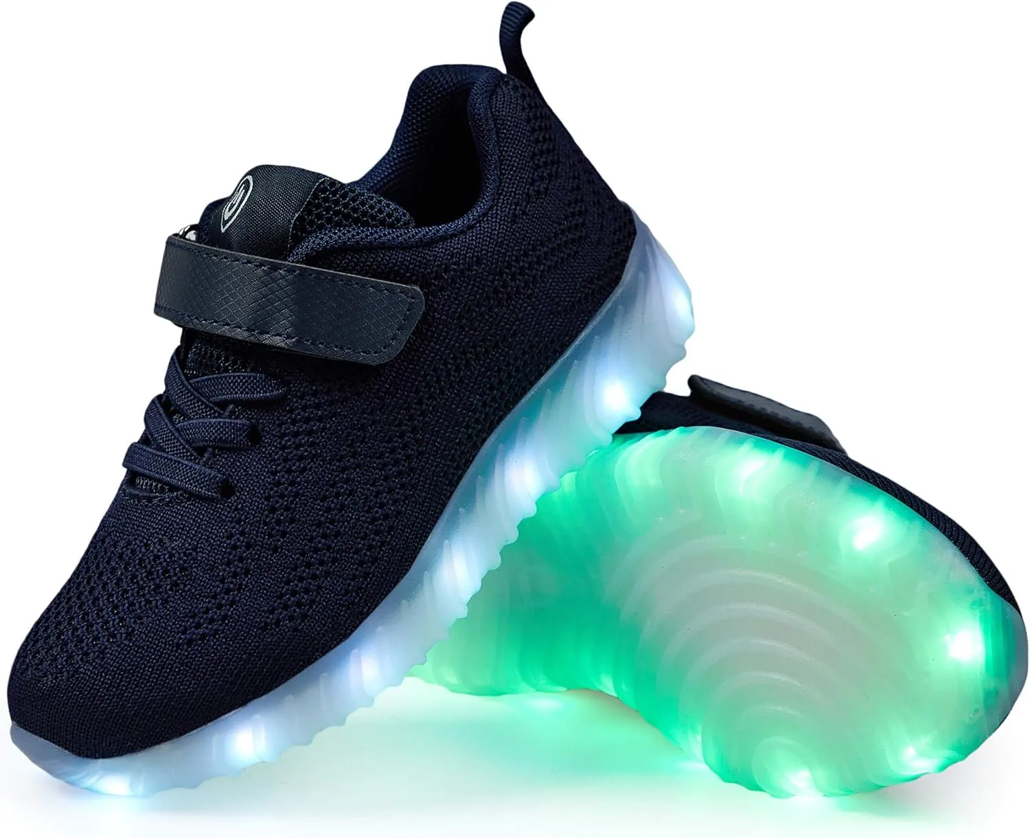 AoSiFu Kids Light Up Shoes Toddler Girls Boys Breathable Led Flashing Sneakers USB Charge