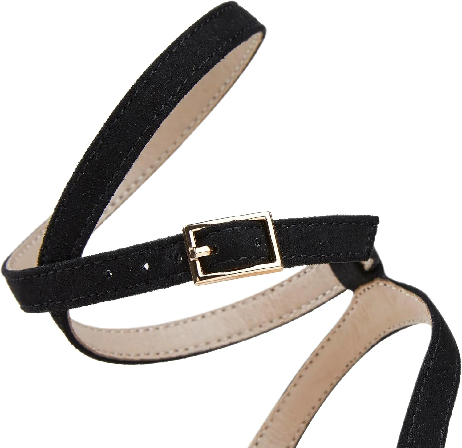 Arromic High Heels for Women Strappy Stilettos Square Open Toe Buckle Ankle Strap Sexy Wedding Dress Heeled Sandals