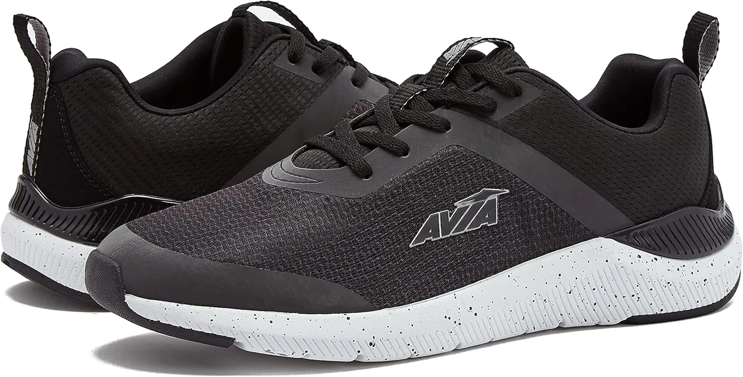 Avia Zoom Men’s Running Shoes with Lightweight Breathable Mesh Upper and Memory Foam