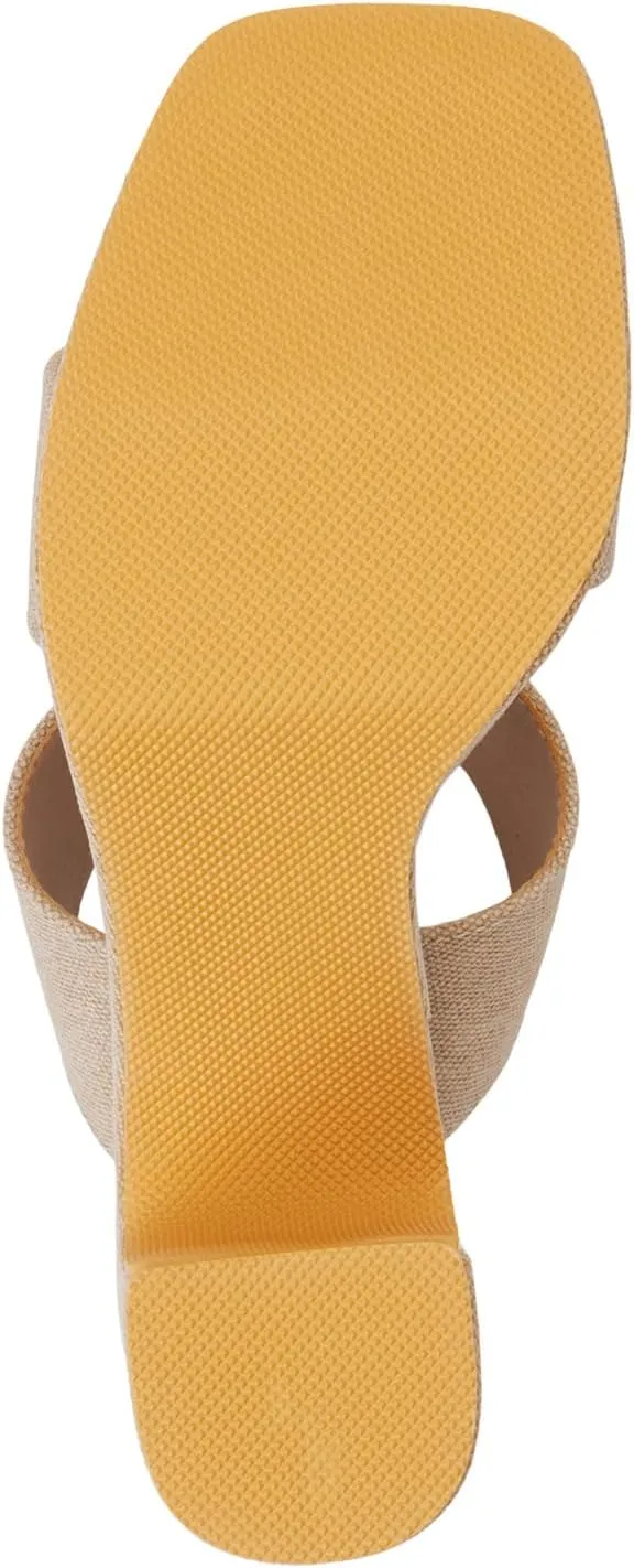 BEACH by Matisse Womens Gem Platform Block Casual Sandals Casual High Heel 3" & Up - Blue