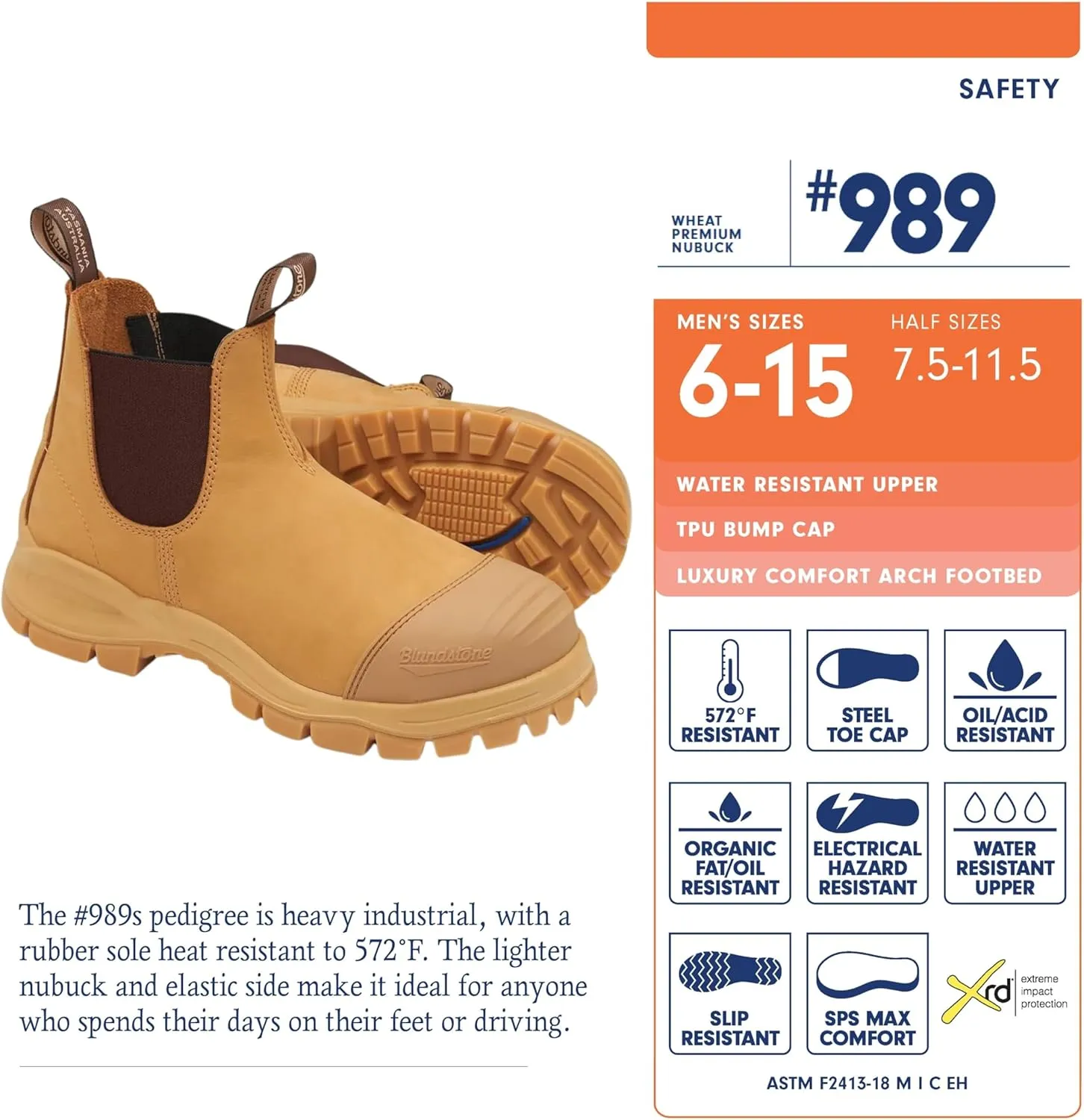 Blundstone Extreme Steel Toe Boots - Unisex
