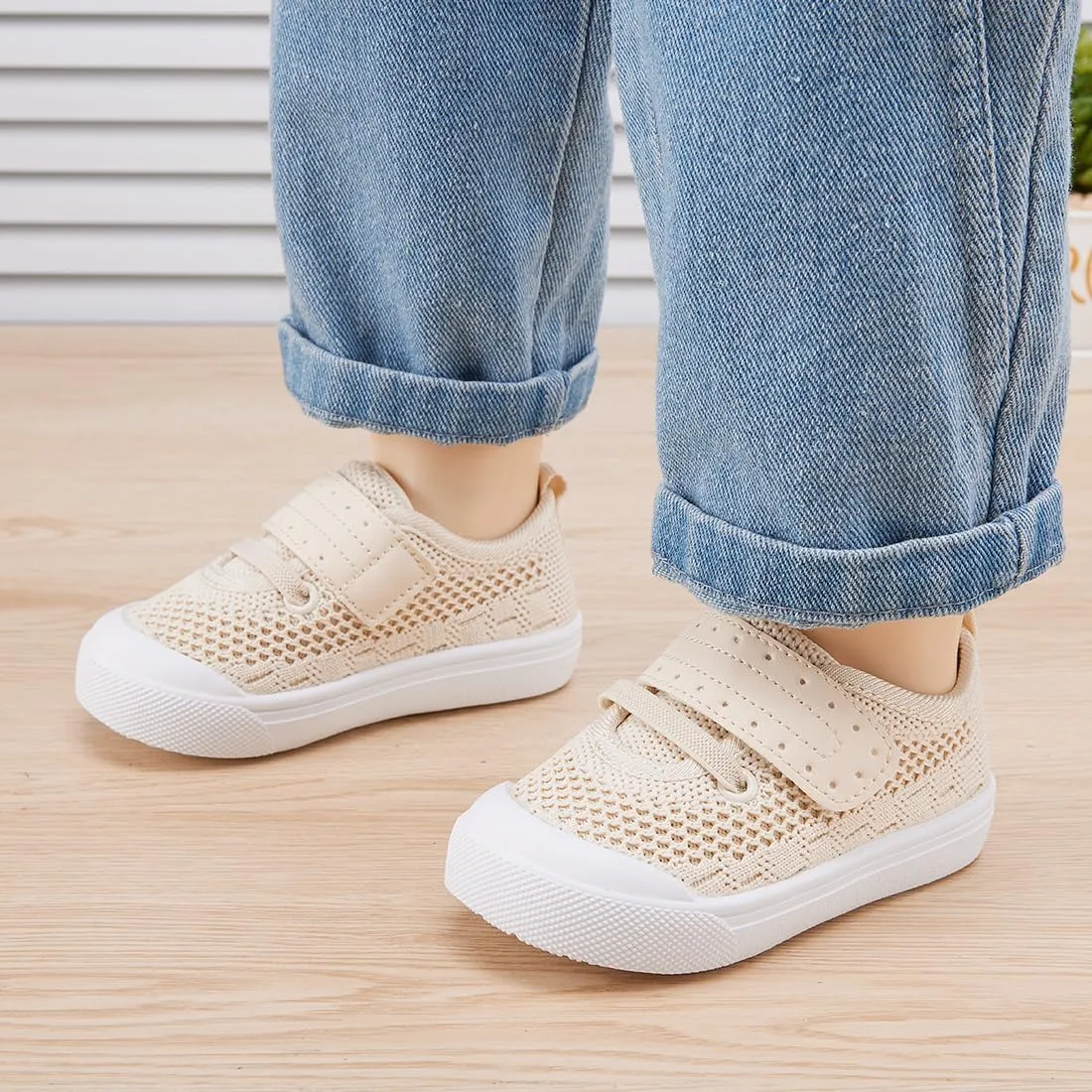 BMCiTYBM Toddler Baby Shoes Girl Boy Breathable Mesh Sneakers Non Slip