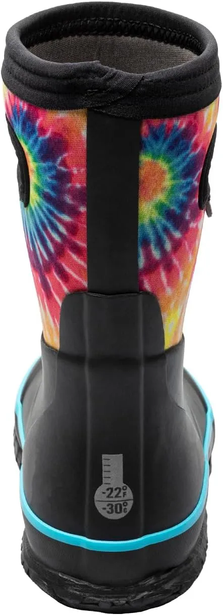 BOGS Grasp Kids Waterproof Insulated All Weather Rain Boots Mud Boots I For Snow, Rain, Winter, Mud and Cold Weather for Toddlers, Girls, Boys, Unisex