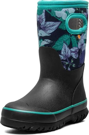 BOGS Grasp Kids Waterproof Insulated All Weather Rain Boots Mud Boots I For Snow, Rain, Winter, Mud and Cold Weather for Toddlers, Girls, Boys, Unisex