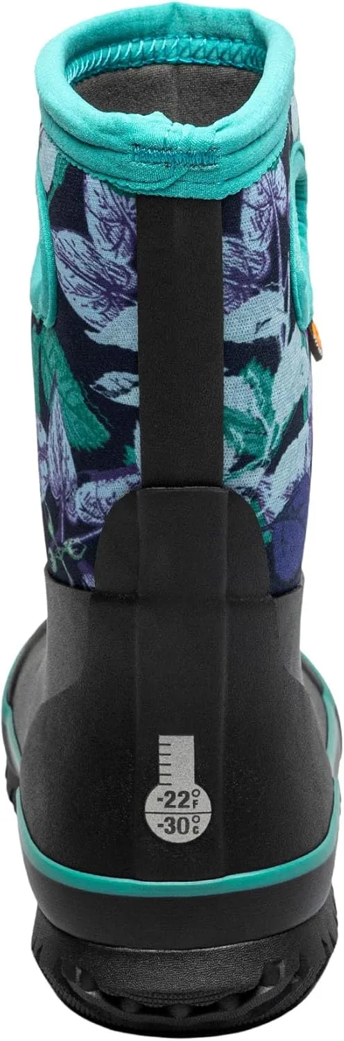 BOGS Grasp Kids Waterproof Insulated All Weather Rain Boots Mud Boots I For Snow, Rain, Winter, Mud and Cold Weather for Toddlers, Girls, Boys, Unisex
