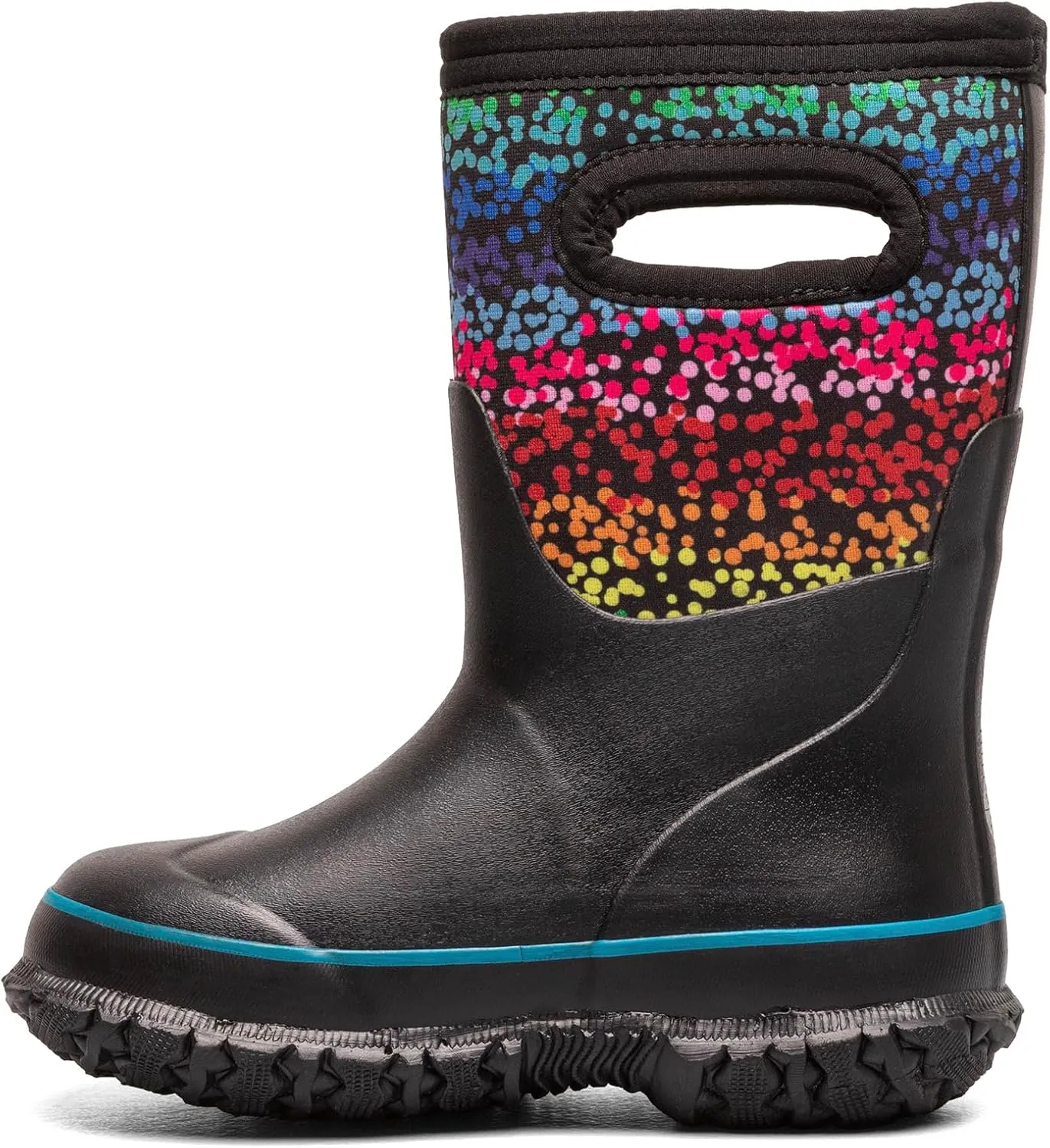 BOGS Grasp Kids Waterproof Insulated All Weather Rain Boots Mud Boots I For Snow, Rain, Winter, Mud and Cold Weather for Toddlers, Girls, Boys, Unisex