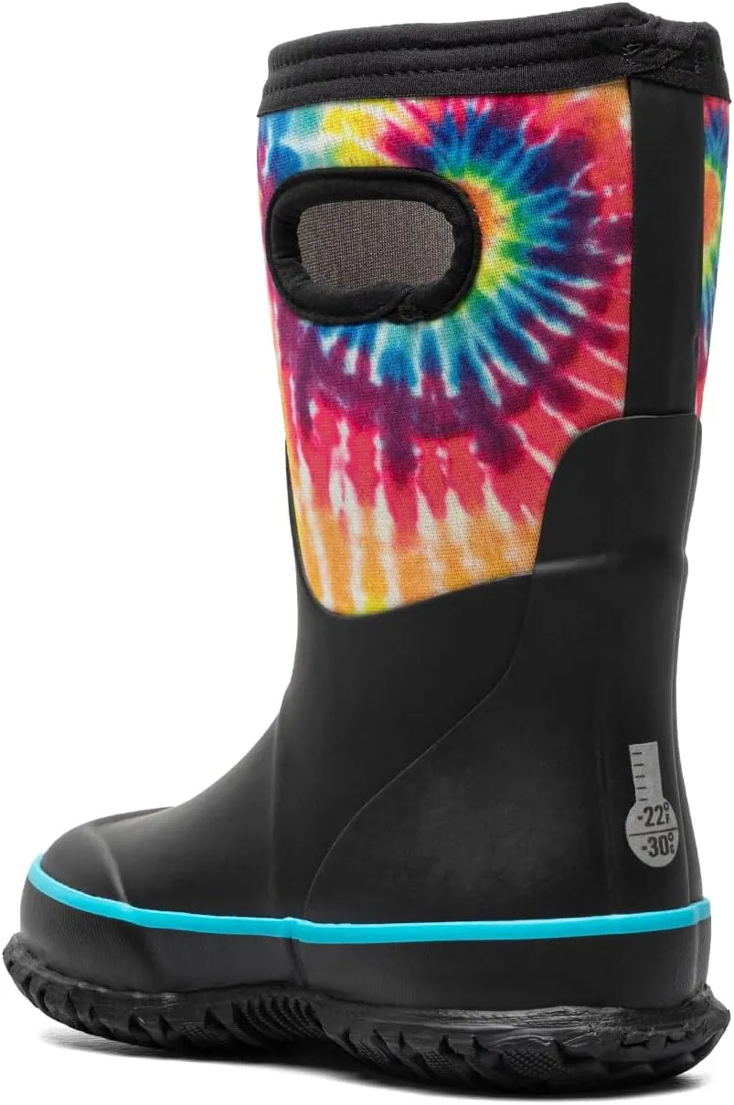 BOGS Grasp Kids Waterproof Insulated All Weather Rain Boots Mud Boots I For Snow, Rain, Winter, Mud and Cold Weather for Toddlers, Girls, Boys, Unisex