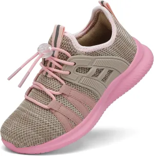 Boys Girls Sneakers Lightweight Kids Tennis Shoes Breathable Running Shoes Comfortable Toddler/Little Kid/Big Kid
