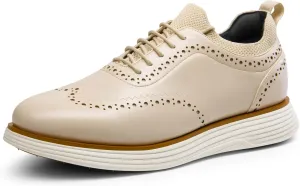 Bruno Marc Men's MaxFlex Dress Sneakers Oxfords Casual Wingtip Brogue Shoes