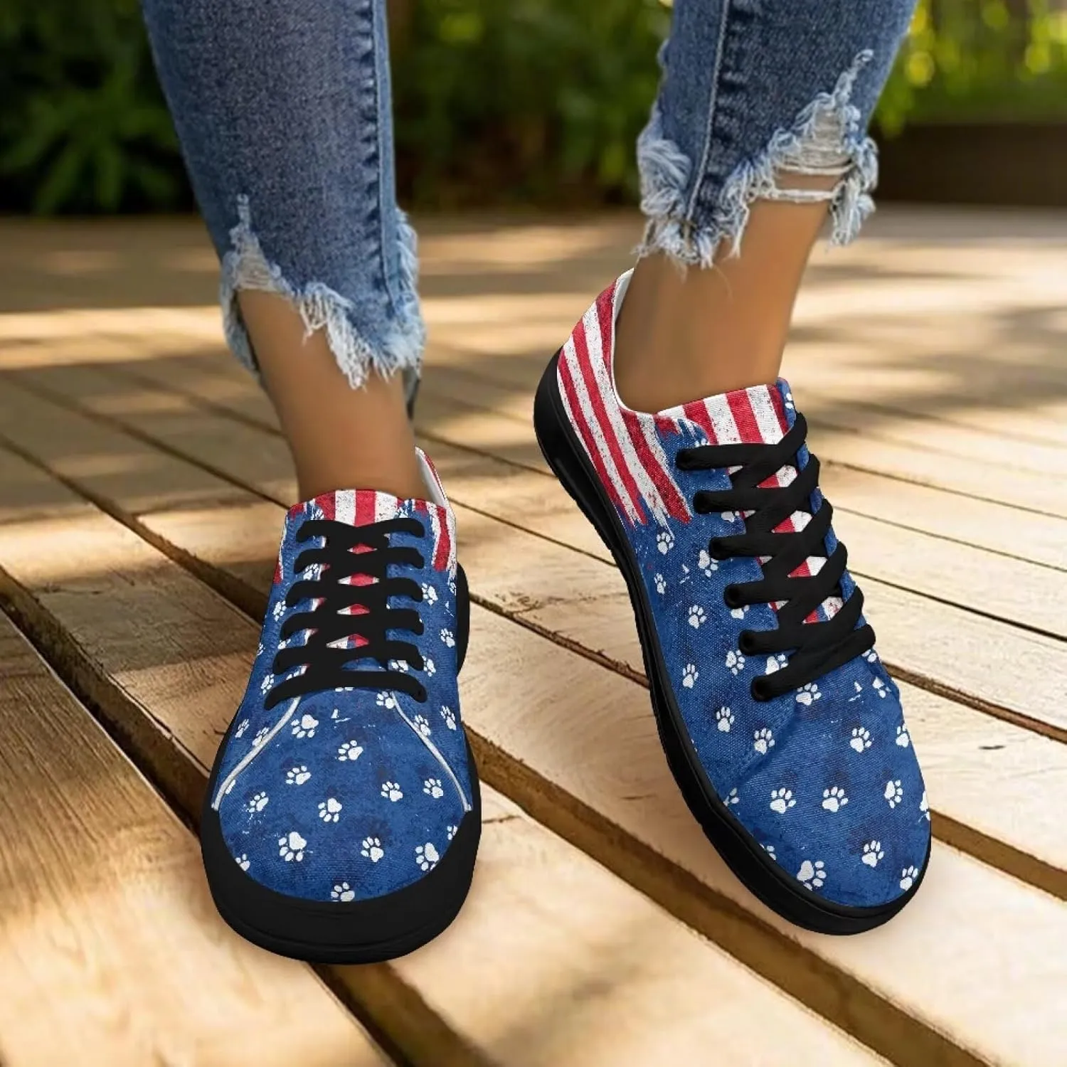 Canvas Shoes for Women Classic Fashion Sneakers Lace Up Low Top Casual Lightweight Breathable Sneakers Wide Toe Shoes