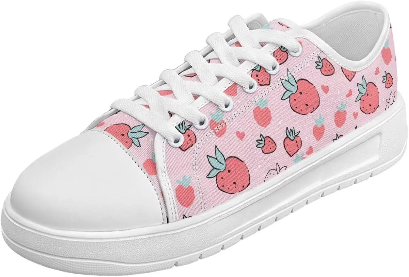 Canvas Shoes for Women Classic Mesh Breathable Lightweight Non-Slip Sneakers Slip On Tennis Walking Shoes US 5.5-13.5
