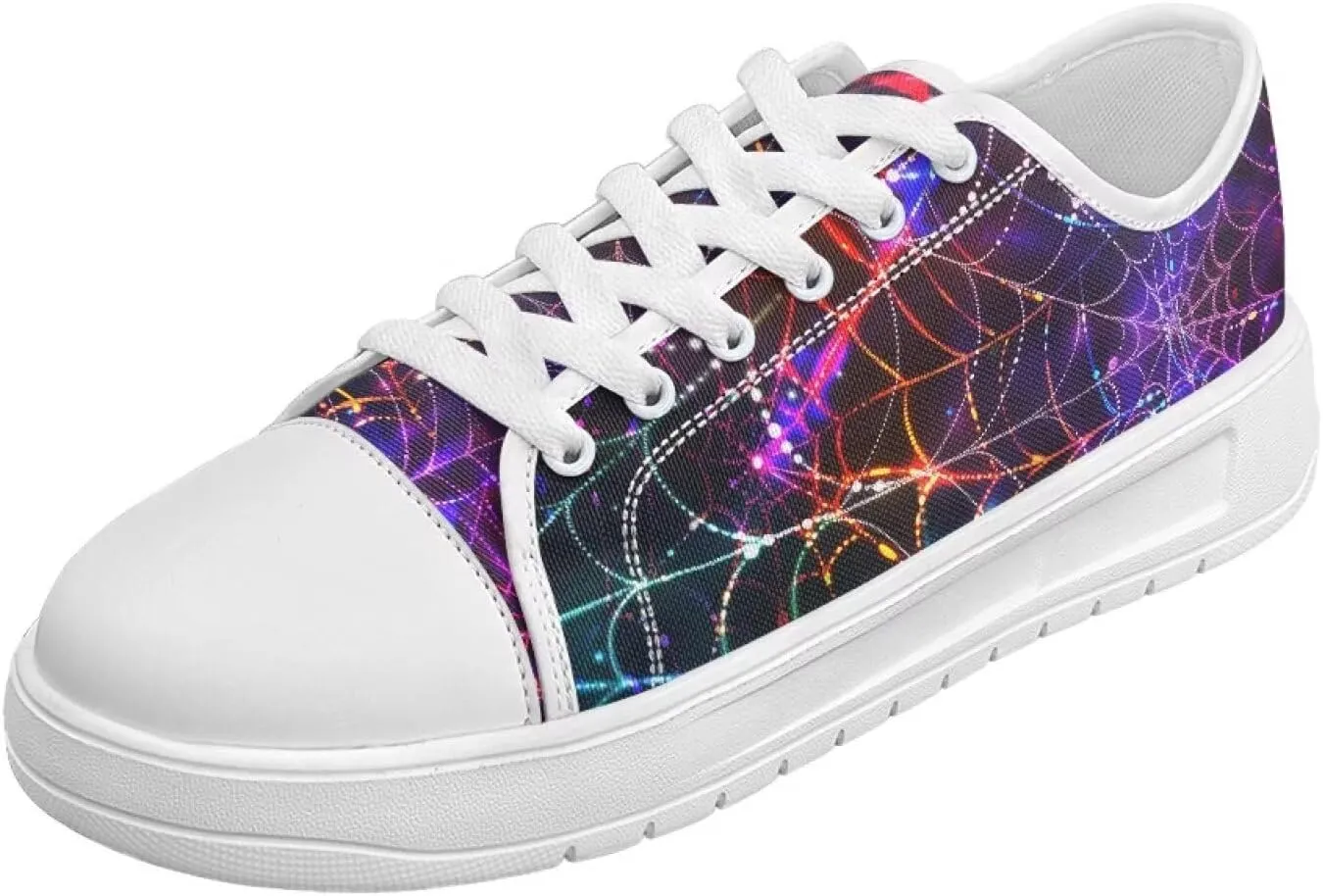 Canvas Shoes for Women Classic Mesh Breathable Lightweight Non-Slip Sneakers Slip On Tennis Walking Shoes US 5.5-13.5