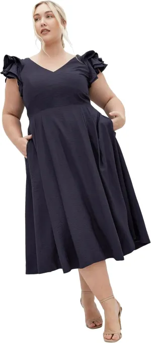City Chic Women's Plus Size Dress-Carla