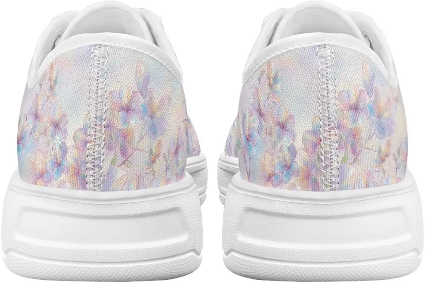 Classic Fashion Sneakers Canvas Shoes for Women Lace Up Low Top Canvas Casual Sneakers Lightweight Breathable Wide Toe Shoes