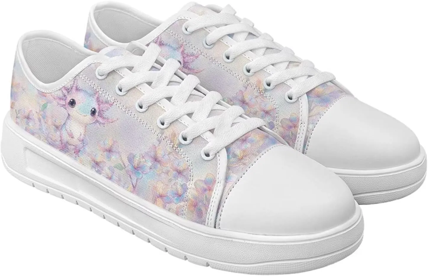 Classic Fashion Sneakers Canvas Shoes for Women Lace Up Low Top Canvas Casual Sneakers Lightweight Breathable Wide Toe Shoes