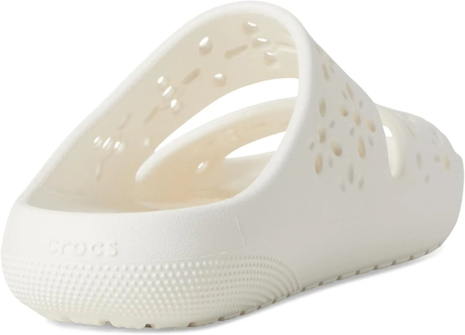Crocs Unisex-Adult Classic Sandals 2.0 with Floral Cutout Design Slide