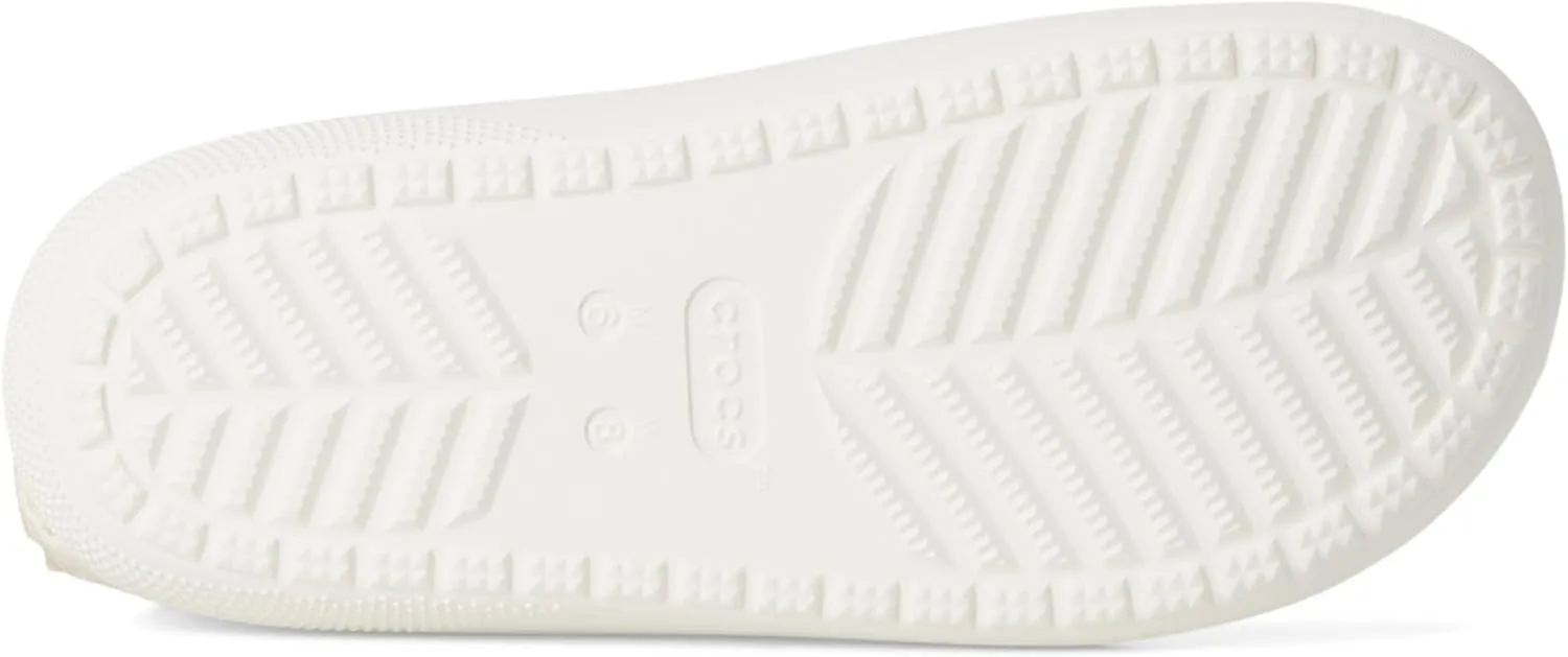 Crocs Unisex-Adult Classic Sandals 2.0 with Floral Cutout Design Slide