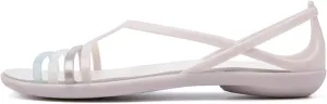 CROSSBABY Women's Open Toe Colorful Neon Jelly Flat Sandals,Summer T-Strap Rainbow Gladiator Clear Rain Shoes Slip on Beach Casual Width Toe Sandals