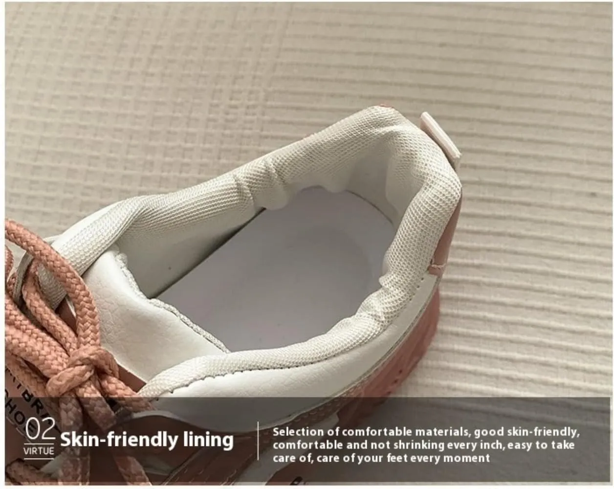 Cutecore Dad Shoes Y2K Kawaii Sneakers Casual Tennis Gym Fitness Outdoor Hiking Comfortable Chunky Platform for Women Trendy Preppy Back to School Gift for Girls Granddaughter in Campus