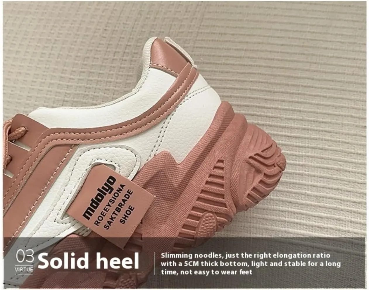 Cutecore Dad Shoes Y2K Kawaii Sneakers Casual Tennis Gym Fitness Outdoor Hiking Comfortable Chunky Platform for Women Trendy Preppy Back to School Gift for Girls Granddaughter in Campus