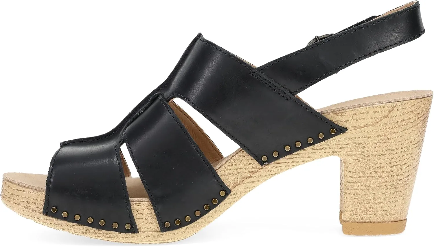 Dansko Tatiana Stylish Gladiator Sandal for Women - Luxe Leathers and a Heel for a Classy, All-Day Look - Cushioned Footbed for All-Day Comfort