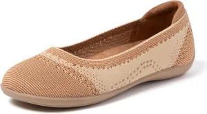 Dearfoams Women's Misty Fashion Casual Slip on - Ballet Flat with Breathability, Comfort, and Arch Support