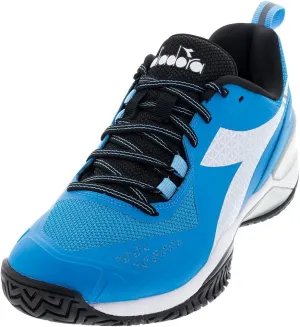 Diadora Mens Blushield Torneo Ag Tennis Sneakers Shoes - Blue