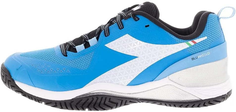 Diadora Mens Blushield Torneo Ag Tennis Sneakers Shoes - Blue