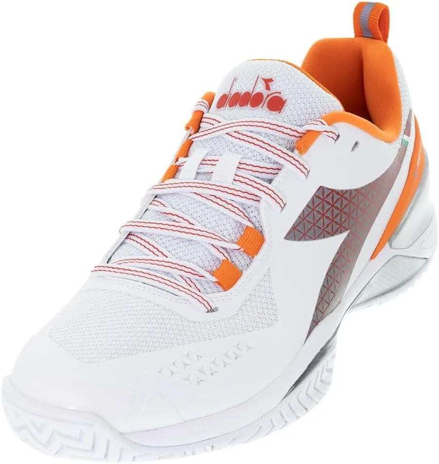 Diadora Womens Blushield Torneo Ag Tennis Sneakers Shoes - White
