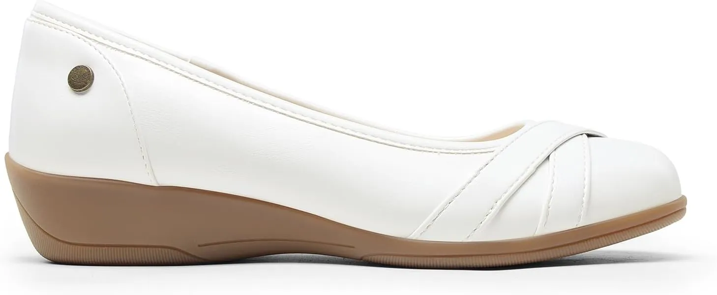 DREAM PAIRS Women's Ballet Flats Business Office Work Dress Shoes Comfortable Dressy Flats for Women