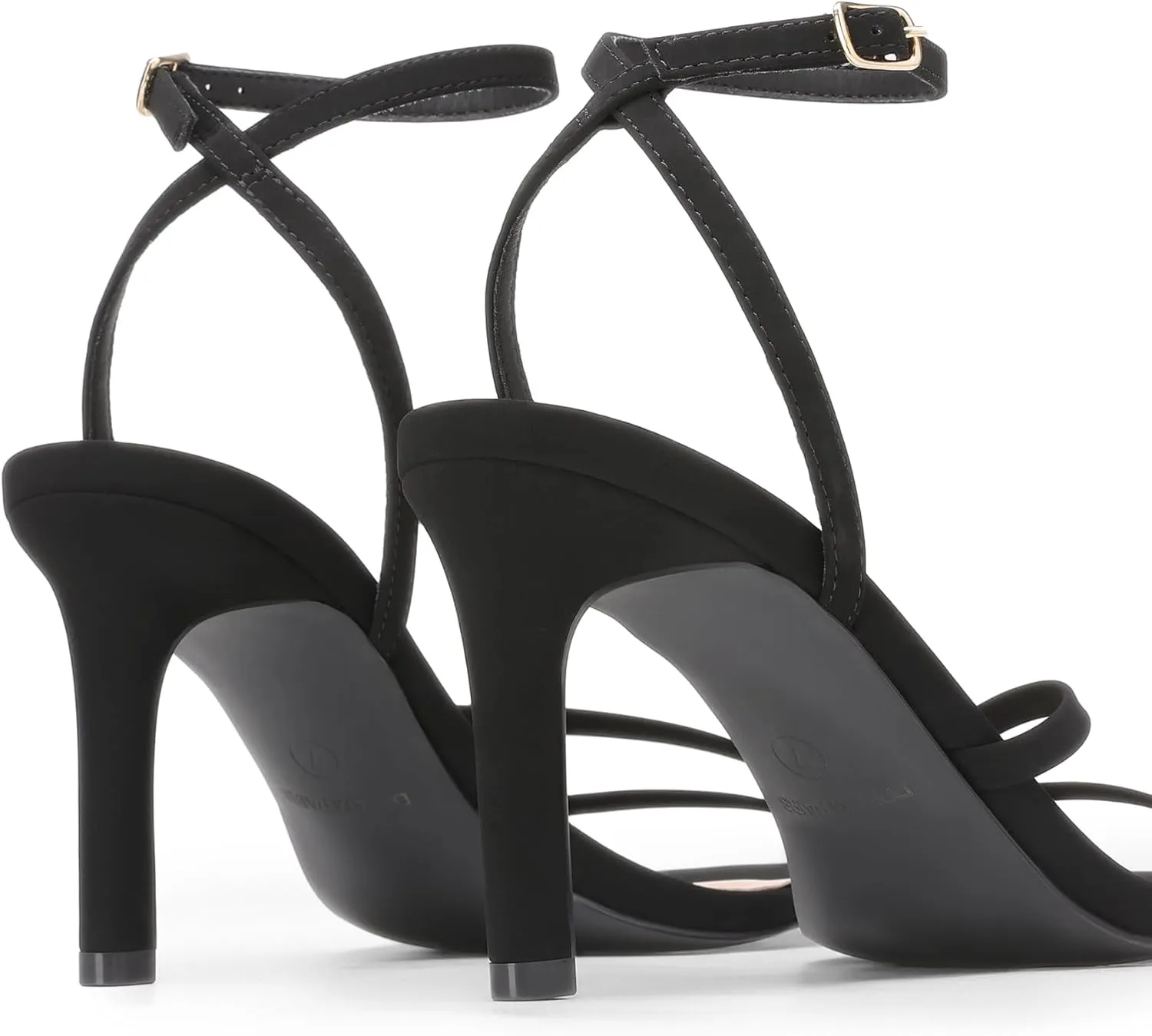 DREAM PAIRS Women’s High Stilettos Heels Open Toe Square Sandals Ankle Strap Pumps Sexy Comfort Strappy Dress Shoes Party Wedding Heeled Sandals
