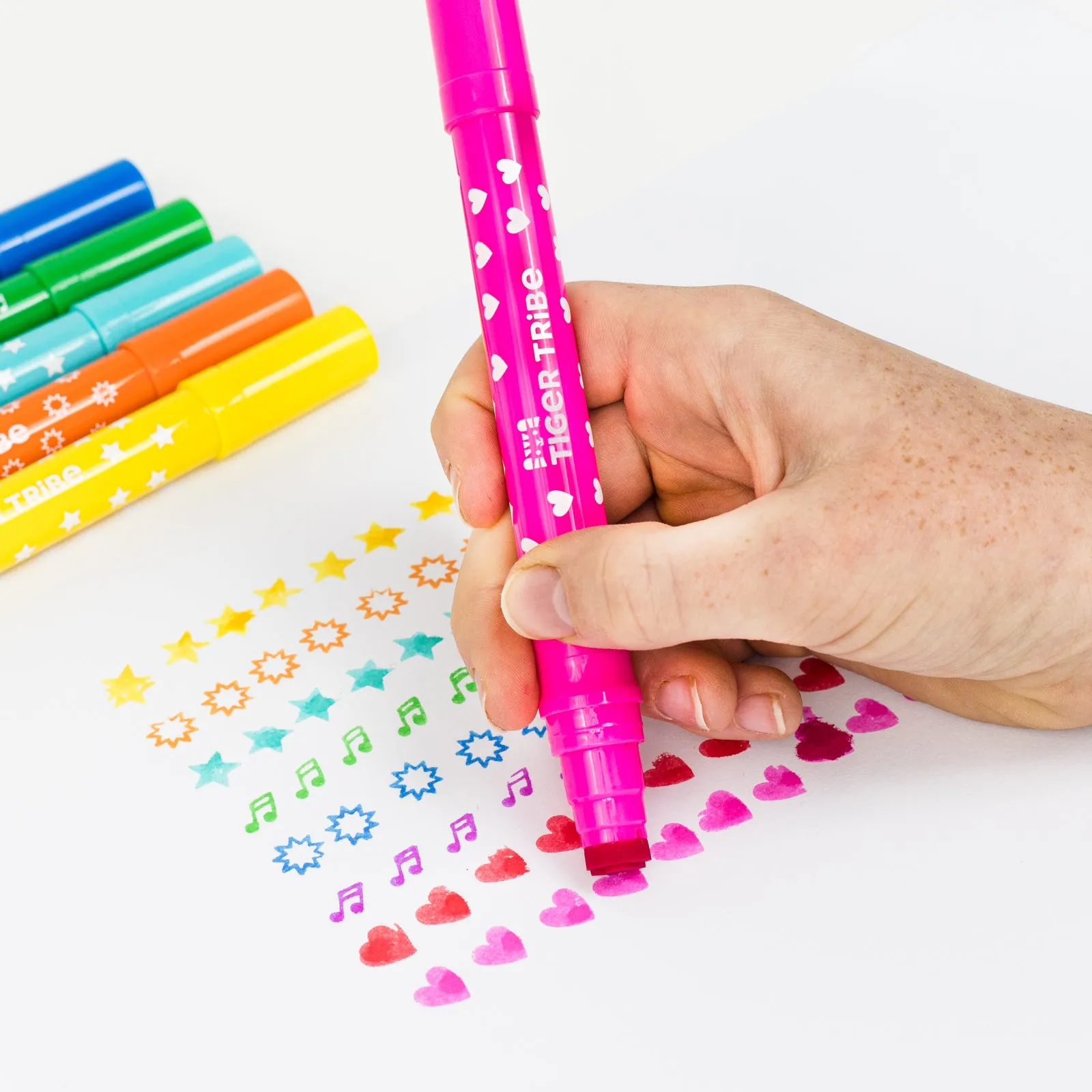 Dual Tip Stamp Markers - 3 