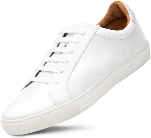 Dunross & Sons Mens Sneakers. Fashion Sneakers. Lace-Up Or Slip-On Mens Casual Shoes. Comfortable Leather Shoes.