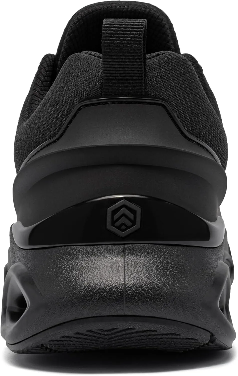 DYKHMATE Steel Toe Wide Shoes for Men Women Lightweight Safety Sneakers Fashion Work Shoes Comfortable Breathable Safety Toe Slip on Tennis Shoes