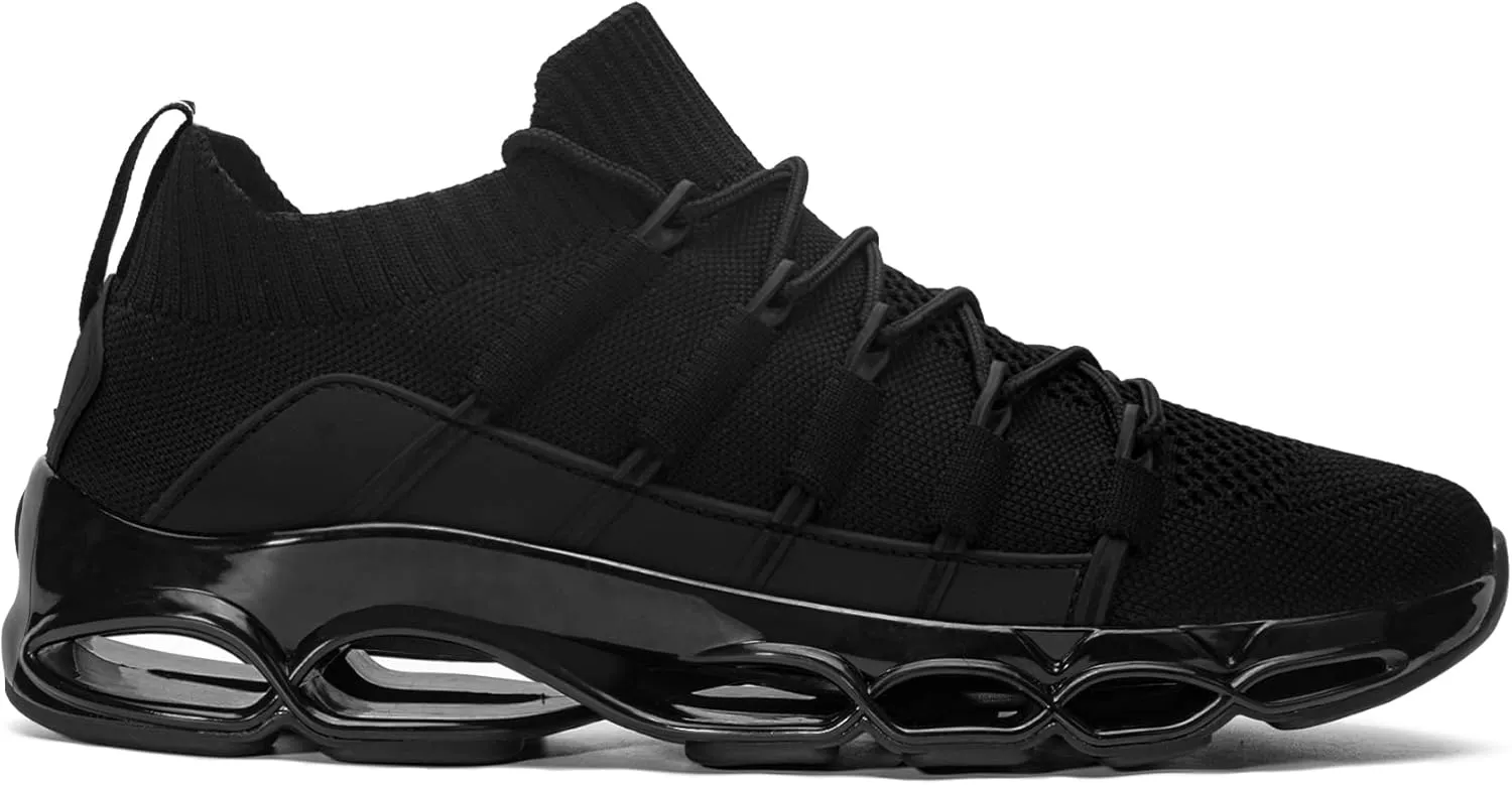 DYKHMATE Steel Toe Wide Shoes for Men Women Lightweight Safety Sneakers Fashion Work Shoes Comfortable Breathable Safety Toe Slip on Tennis Shoes