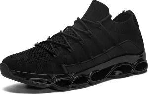 DYKHMATE Steel Toe Wide Shoes for Men Women Lightweight Safety Sneakers Fashion Work Shoes Comfortable Breathable Safety Toe Slip on Tennis Shoes